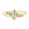 Image 2 : 0.50 ctw Diamond Ring - 14KT Yellow Gold