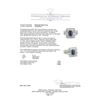 Image 5 : 2.40 ctw Sapphire and Diamond Ring - 14KT White Gold