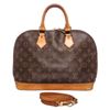 Image 2 : Louis Vuitton Monogram Canvas Leather Alma MM Handbag