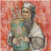 Image 2 : Israeli Rabbi by Hibel (1917-2014)