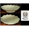 Image 1 : Lenox footed console bowl with platinum banding. 