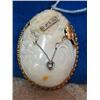 Image 1 : Cameo in a 14kt yellow gold pin or pendant with d