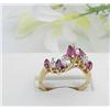 Image 1 : 14kt Ruby and diamond ring 1ctw 4.0gr size 6.75