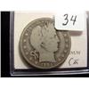 Image 1 : 1894-O Barber Half Dollar  G