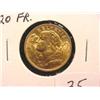 Image 1 : Switzerland 20 Francs Gold Coin  BU