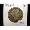 Image 1 : 1904-O Barber Half Dollar  G