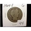 Image 1 : 1904-S Barber Half Dollar  G