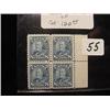 Image 1 : Scott # 171 Canadian 8 Cent Block of Four Stamps 
