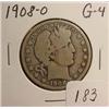 Image 1 : 1908-O Barber Half Dollar  G 4