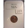 Image 1 : 1921-S Lincoln Cent  NGC  MS 64