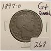 Image 1 : 1897-O Barber Half Dollar  G+  (Scratch)