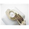 Image 1 : 18kt yellow gold bangle watch - not working 64.5g