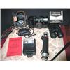 Lot of cameras including a Canon Sure Shot, Tasco