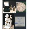 Image 1 : Boxed Neiman Marcus Godinger silver art salt and 