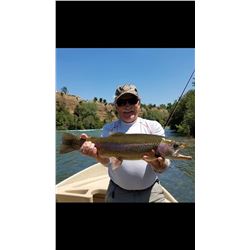 2 day Fly Fishing Trip for 2 people on the Sacramento River.