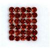 Image 2 : Red Garnet Round Cut 4x4mm Loose Gemstone 100 Pieces Lot