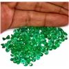 Image 4 : WHOLESALE LOT NATURAL EMERALD 3 MM TO 6.50 MM ROUND CUT FACETED LOOSE GEMSTONE