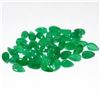 Image 3 : Natural Emerald 3x5 MM Pear Cut Green Loose Gemstone 100 Pieces Lot
