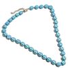 Image 2 : TURQUOISE GEMSTONE NECKLACE JEWELRY