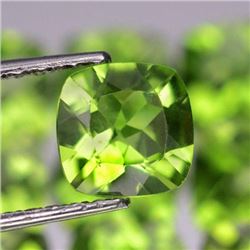 Peridot 7x7mm Cushion Cut Loose Gemstone 5 Pieces Lot