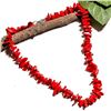 Image 1 : NATURAL RED CORAL GEMSTONE NECKLACE