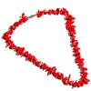Image 2 : NATURAL RED CORAL GEMSTONE NECKLACE