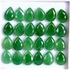 Image 1 : Natural Emerald 7x5 MM Pear Cut Green Loose Gemstone 20 Pieces Lot