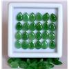 Image 2 : Natural Emerald 7x5 MM Pear Cut Green Loose Gemstone 20 Pieces Lot