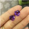 Image 3 : NATURAL PURPLE AMETHYST 4X4 MM HEART CUT FACETED LOOSE GEMSTONE 100 PIECES LOT