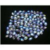 Image 2 : BLUE FIRE RAINBOW MOONSTONE 7X5 MM OVAL CABOCHON LOOSE GEMSTONE 100 PIECES LOT