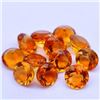 Image 1 : NATURAL GOLDEN CITRINE 7 MM ROUND CUT FACETED LOOSE GEMSTONE 25 PIECES LOT