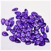 Image 3 : Amethyst Pear Cut 8x5mm Loose Gemstone 100 Pieces Lot