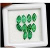 Image 3 : Natural Emerald 6x3 MM Marquise Cut Green Loose Gemstone 100 Pieces Lot