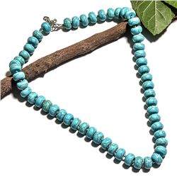 TURQUOISE GEMSTONE NECKLACE JEWELRY