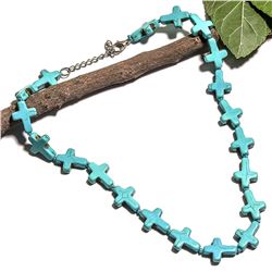 TURQUOISE GEMSTONE NECKLACE JEWELRY