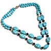 Image 2 : TURQUOISE GEMSTONE NECKLACE JEWELRY