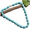 Image 1 : TURQUOISE GEMSTONE NECKLACE JEWELRY