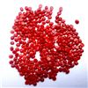 Image 3 : Natural Italian Red Coral 4x5mm Oval Cabochon Loose Gemstone 100 Pieces Lot