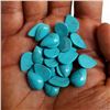 Image 3 : Natural Turquoise 10x14 MM Pear Loose Cabochon Gemstone 100 Pieces Lot