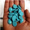 Image 3 : Natural Turquoise 13x18 MM Pear Loose Cabochon Gemstone 50 Pieces Lot