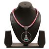 Image 3 : Multicolored Gemstone Silver Plated Necklace