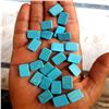 Image 2 : Natural Turquoise 10x14 MM Octagon Loose Cabochon Gemstone 50 Pieces Lot