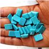 Image 3 : Natural Turquoise 10x14 MM Octagon Loose Cabochon Gemstone 50 Pieces Lot