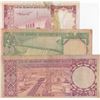 Image 2 : Saudi Arabia, 1 Riyal, 5 Riyals and 10 Riyals, 1977, POOR/ VF, p16, p17, p18, (Total 3 banknotes)br/