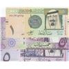 Image 1 : Saudi Arabian, 1 Riyal, 5 Riyals, 5 Riyals, 2007/2016, UNC, (Total 3 banknotes)br/