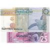 Image 2 : Seychelles, 10 Ruppes and 25 Rupees, 2013/2016, UNC, p36c, p48, (Total 2 banknotes)br/serial numbers