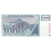Image 1 : Slovenia, 1.000 Tolarjev, 1992, UNC, p9, SPECIMENbr/serial number: AN 90020528