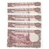 Image 2 : Spain, 100 Pesetas, 1970, UNC, p152, (Total 5 consecutive banknotes)br/serial numbers: 2H 2177978