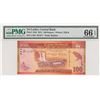 Image 1 : Sri Lanka, 100 rupees, 2015, UNC, p125dbr/PMG 66 EPQ, serial number:U361 701377