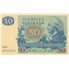 Image 1 : Sweden, 50 Kronor, 1984, UNC, p53dbr/Replacement note, serial number: 4073729243